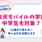 楽天モバイル 学割
